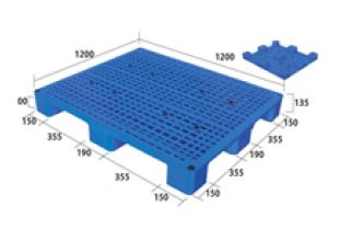 Pallet nhựa 9 chân